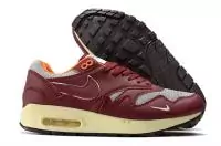 nike air max 1 ultra patta rush maroon red